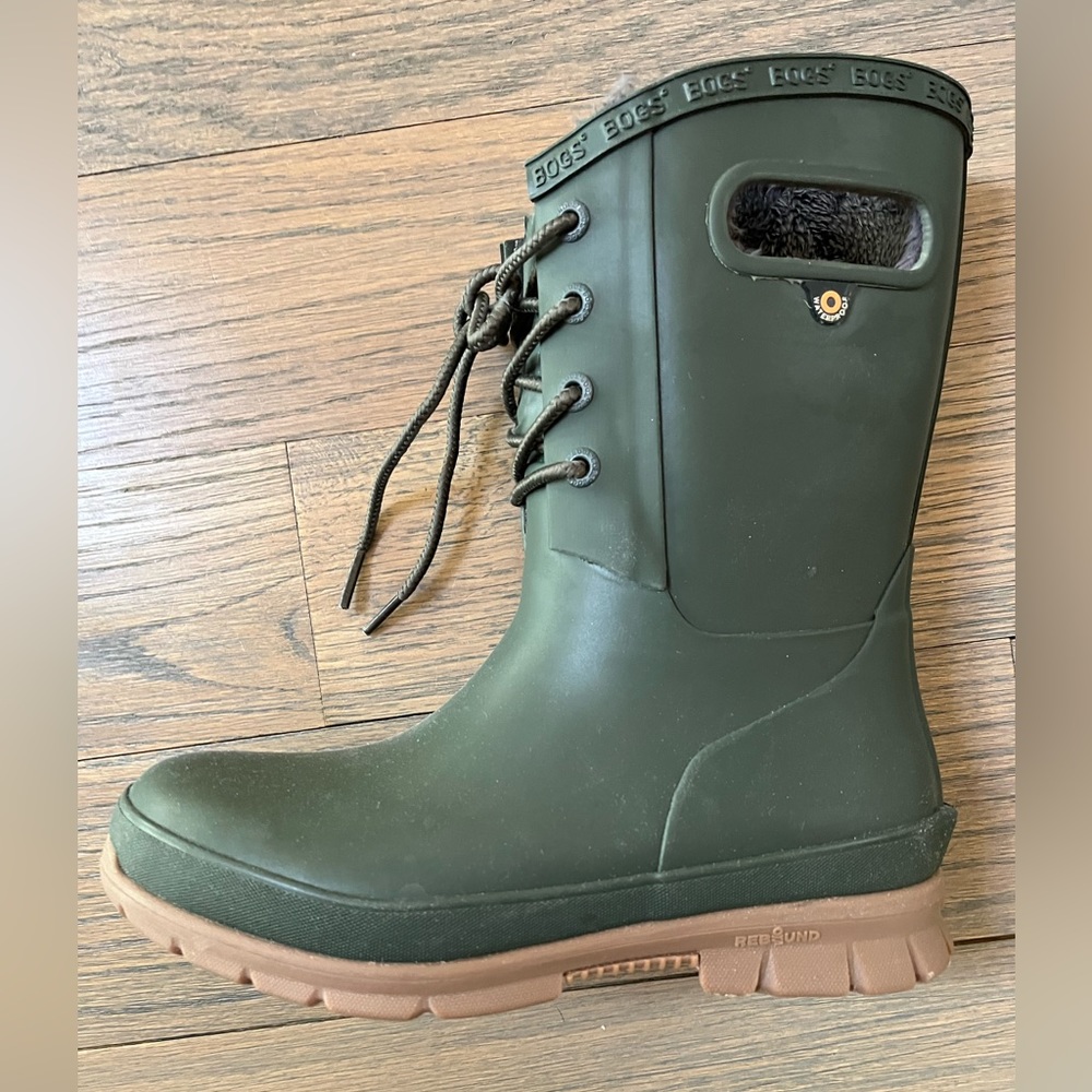 BOGS Amanda Faux Shearling Lined Boot - great for rain or snow - Picture 2 of 9